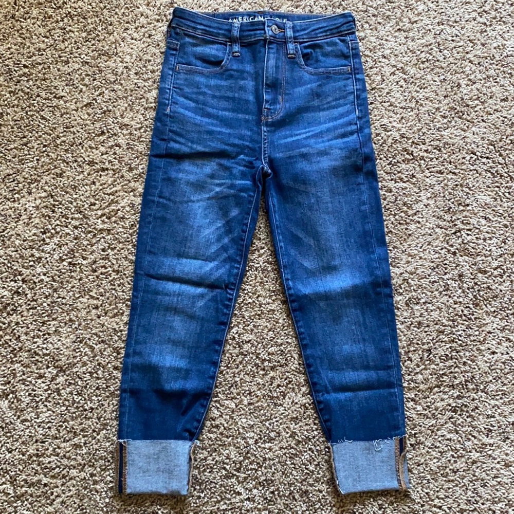 American Eagle Super Hi-Rise Cropped Jegging
